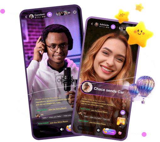 Young man with glasses holding his phone with excitement.